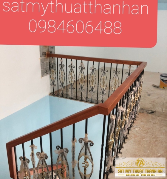 LAN CAN CẦU THANG SẮT MỸ THUẬT 10